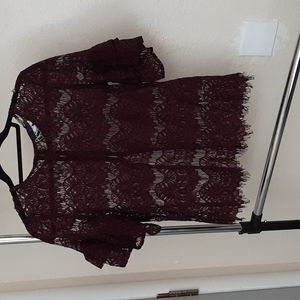 Inny luxurious  lace top